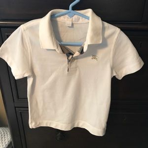 Boys Burberry polo